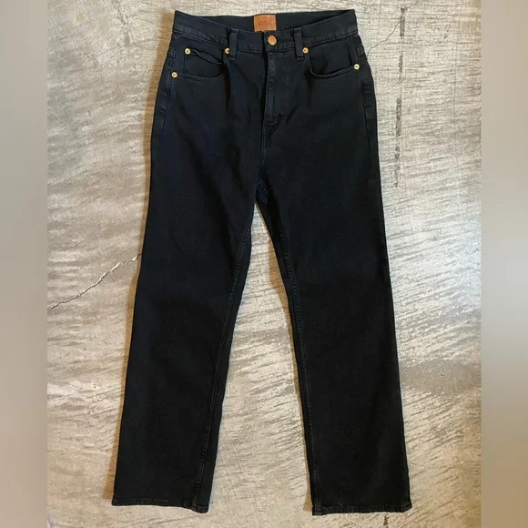 Jamie Haller The Kenickie Jeans Black 27  Excellent - Picture 3 of 4